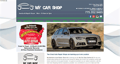 Desktop Screenshot of mycarshopllc.com